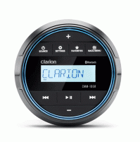 Clarion - Marine Compact Source Unit 3" Gauge Hole with LCD Display (CMM-10GR) - 010-03219-00 - Garmin
